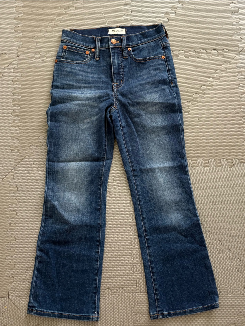 Madewell Cali-Demi boot cut jeans